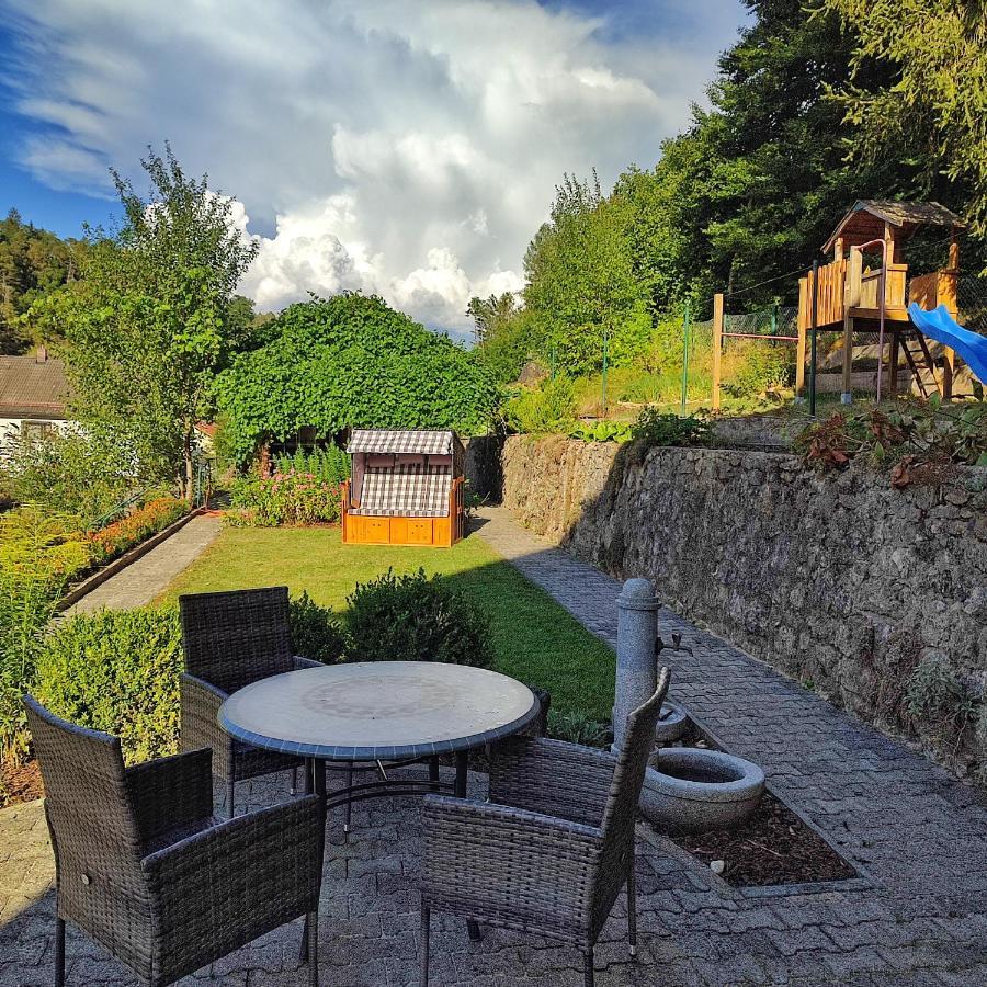 Ferienhaus Am Bach Mit Grossem Garten Deuerling 외부 사진