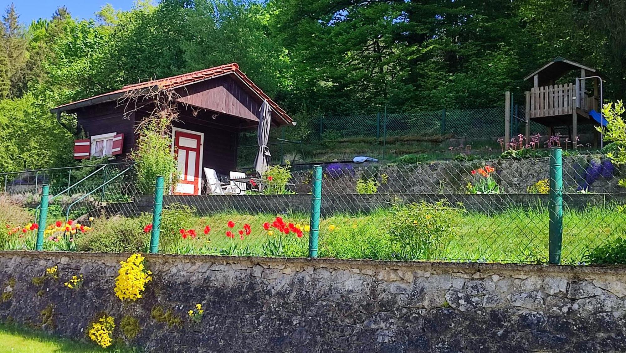 Ferienhaus Am Bach Mit Grossem Garten Deuerling 외부 사진