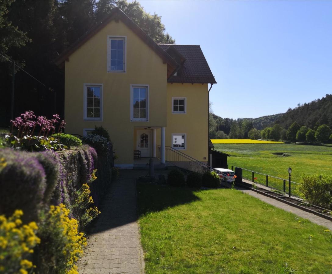 Ferienhaus Am Bach Mit Grossem Garten Deuerling 외부 사진
